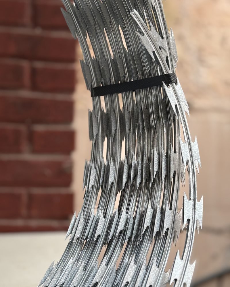 Concertina Simples 45 cm em Galvalume